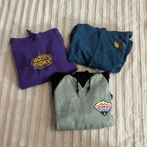 Lot of 3 Dutch Bros Medium Hoodies